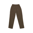 Straight Leg Pants - Brown