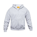 Zip Up Hoodie - Heather Gray