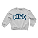 KIDS ESTADOS "UNIVERSITY" LIGHT GREY CREWNECK