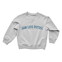 KIDS ESTADOS "UNIVERSITY" LIGHT GREY CREWNECK