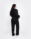 Straight Leg Pants - Onyx