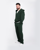 Zip Up Hoodie - Emerald
