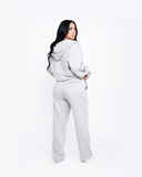 Zip Up Hoodie - Heather Gray