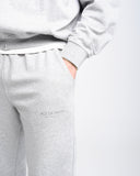 Straight Leg Pants - Heather Gray