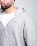 Zip Up Hoodie - Heather Gray