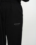 Straight Leg Pants - Onyx