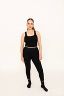 Ribbed Set - Jet Black