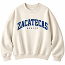 ESTADOS "UNIVERSITY" CREAM CREWNECK