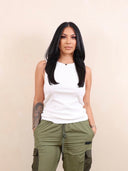 Comfort Tank Top- White