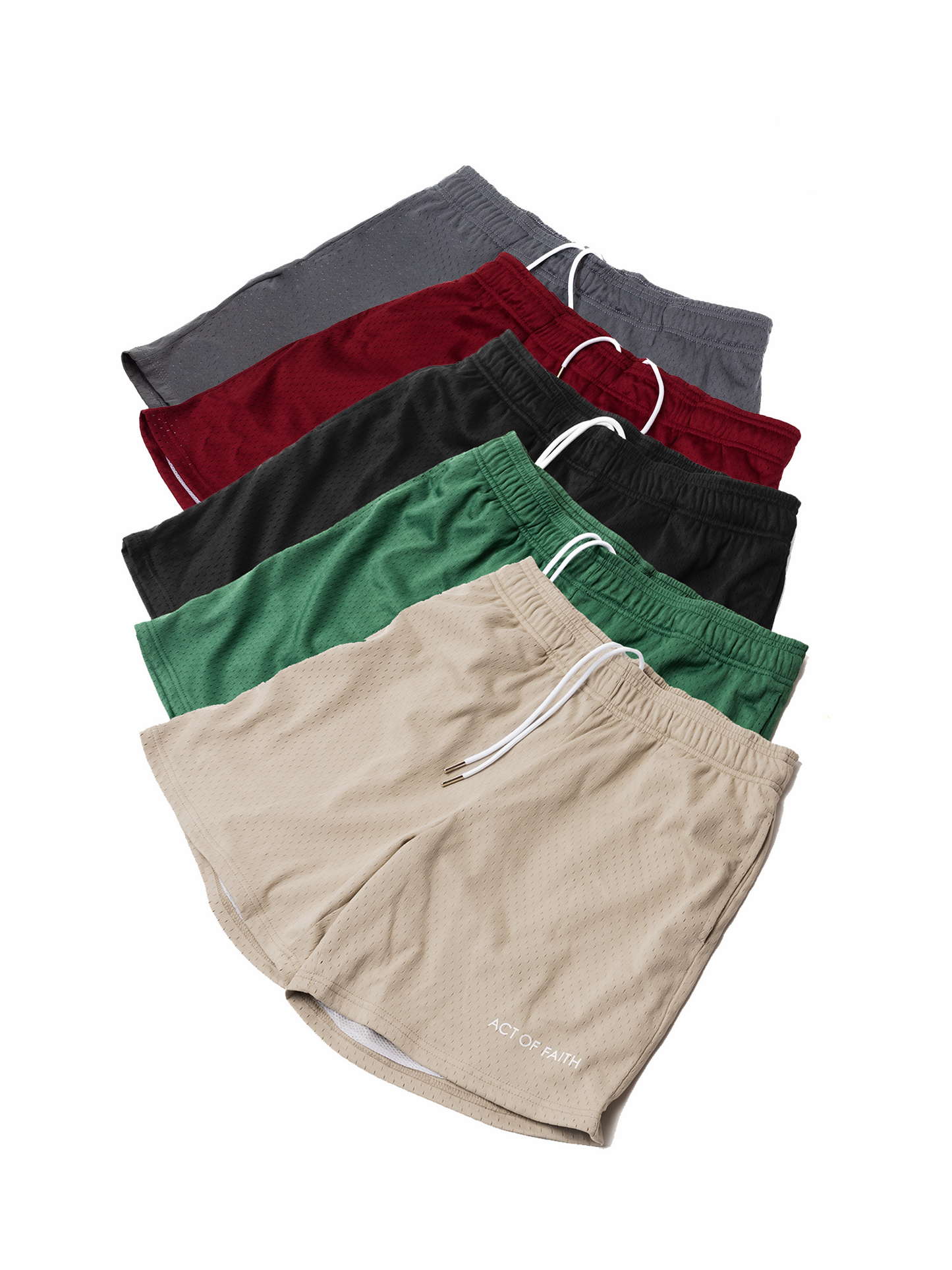 5-Pack Poly Shorts