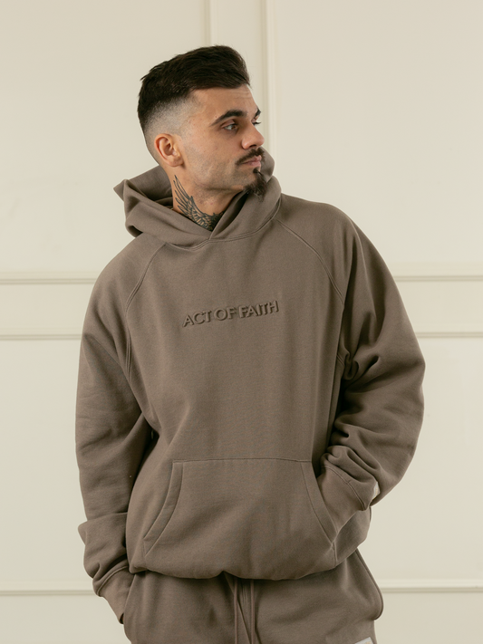 Core Hoodie- Taupe